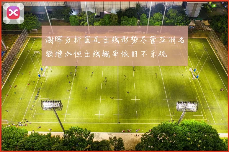 谢晖分析国足出线形势尽管亚洲名额增加但出线概率依旧不乐观