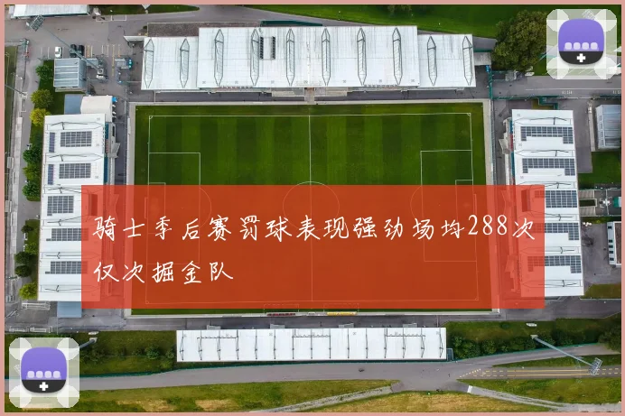 骑士季后赛罚球表现强劲场均288次仅次掘金队